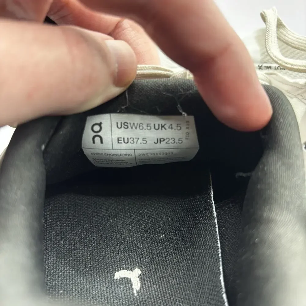 Women’s‎ 6.5 - On Cloudsurfer Next Gray Running Shoes 3WE30053213 Fog Ivory
